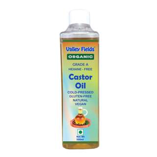 Valley Fields Hexane-Free Castor Oil 500ml