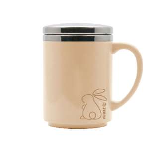 Zebra Stainless Steel Double Wall Mug 350ml, Vanilla Zebra Stainless Steel Double Wall Mug 350ml, Vanilla