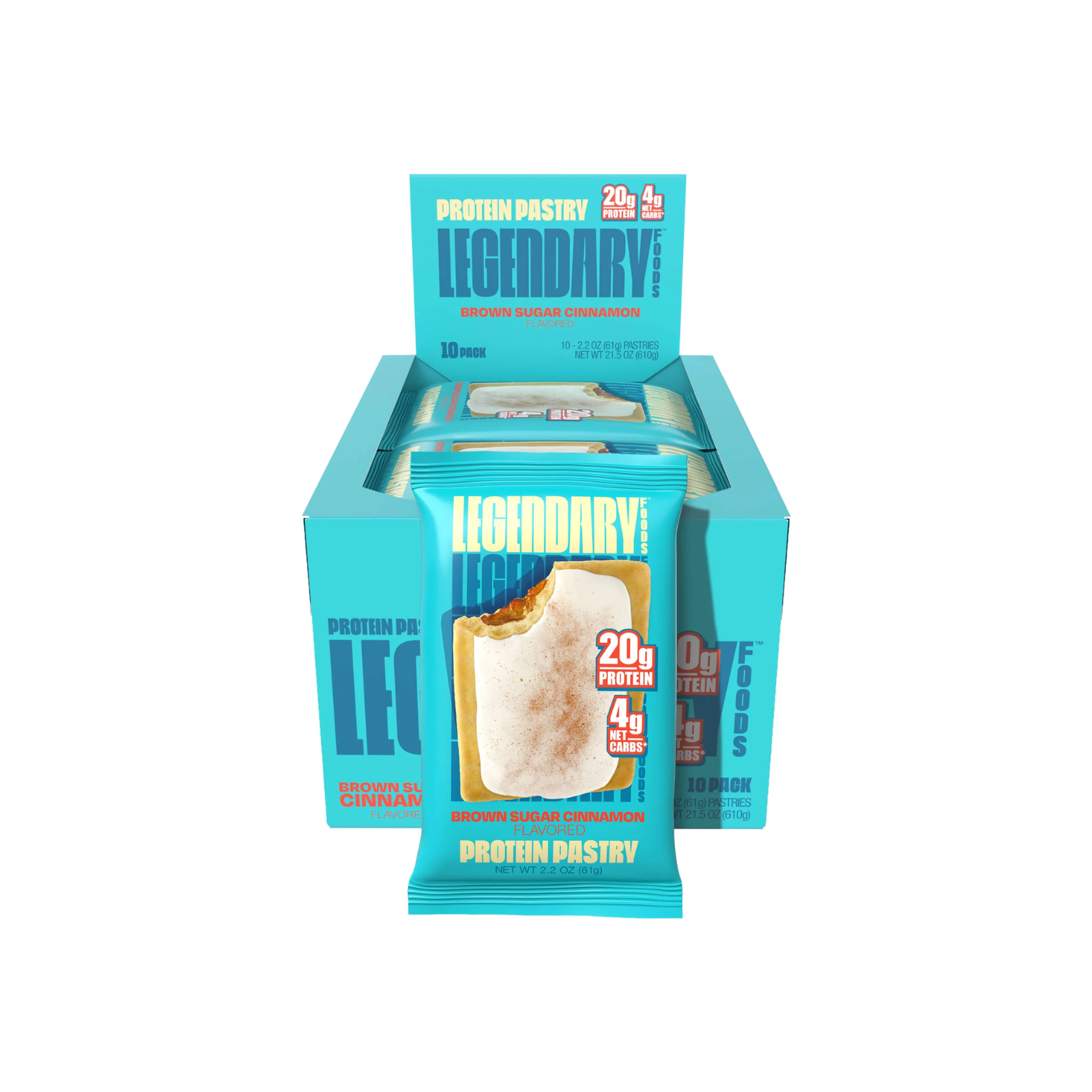 Legendary High Protein Pastry - Brown Sugar Cinnamon Legendary High Protein Pastry - Brown Sugar Cinnamon