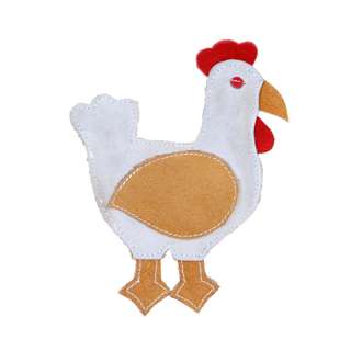 Country Tails Calico the Chicken Dog Toy Country Tails Calico the Chicken Dog Toy