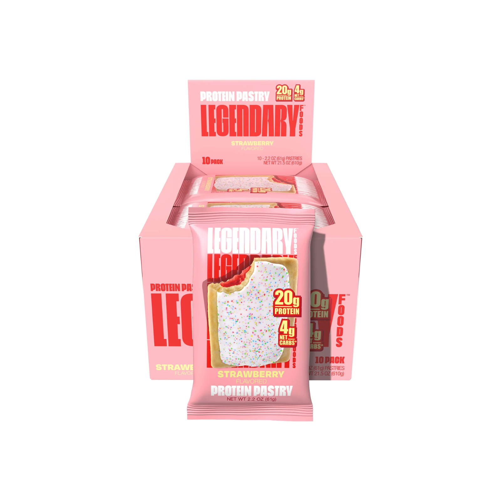 Legendary High Protein Pastry - Strawberry Legendary High Protein Pastry - Strawberry