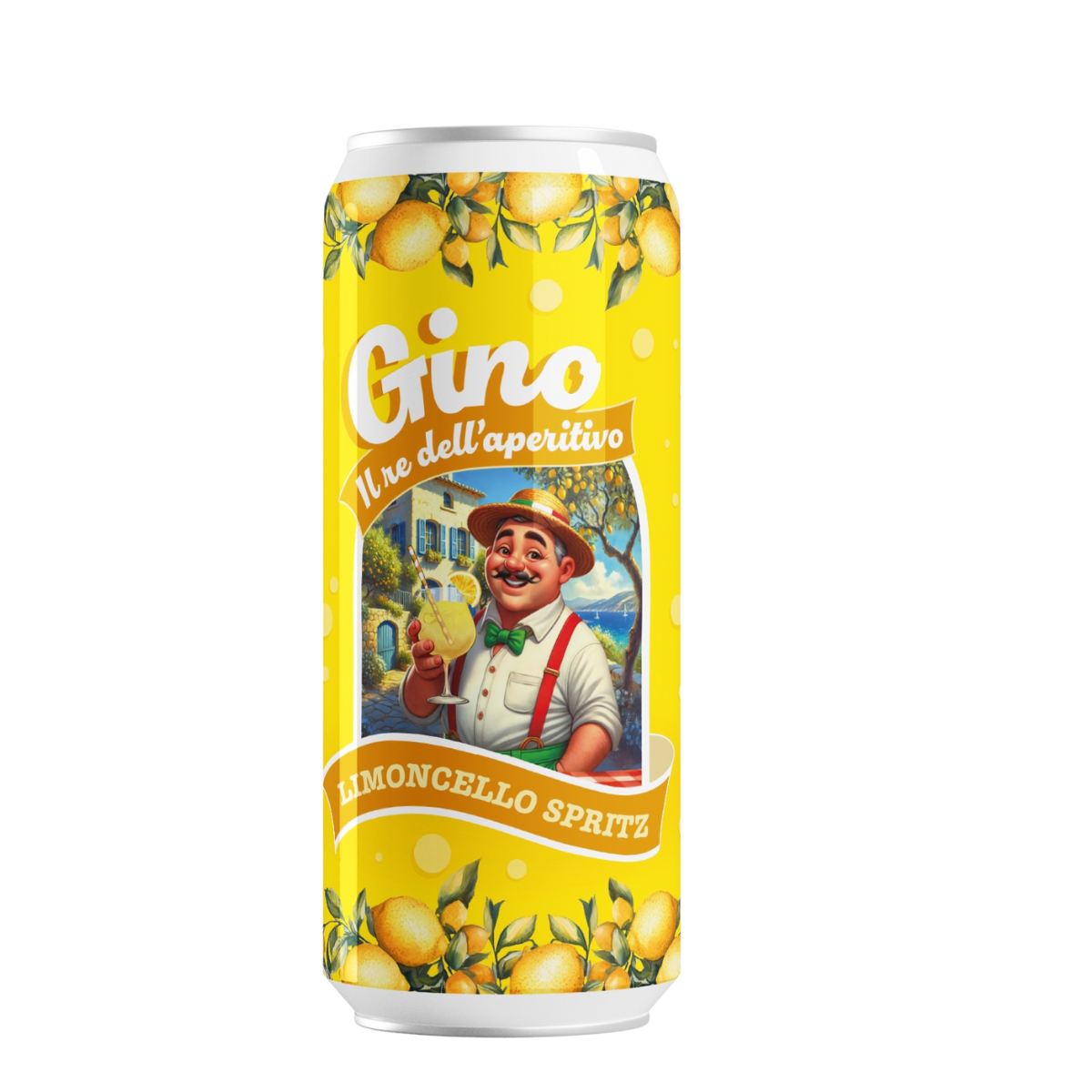 Gino Il Re dell'Aperitivo Limoncello Spritz Cocktail Italy