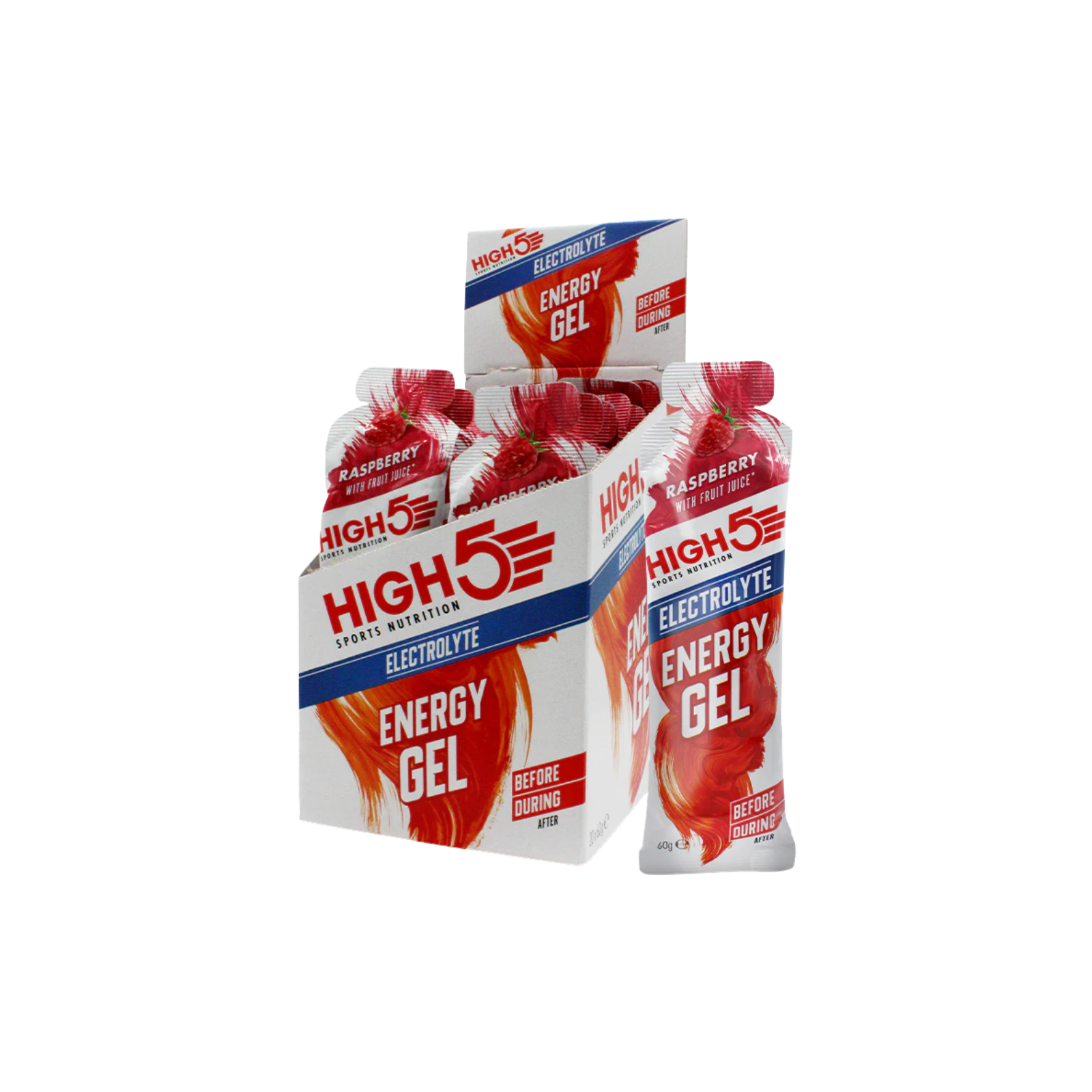 HIGH5 Energy Gel Electrolyte Raspberry HIGH5 Energy Gel Electrolyte Raspberry