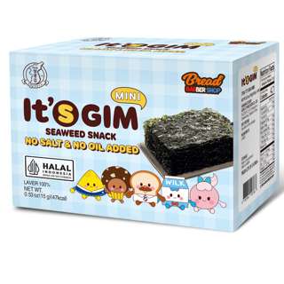 It's Gim Mini Seaweed Snack (no salt & no oil added) It's Gim Mini Seaweed Snack (no salt & no oil added)
