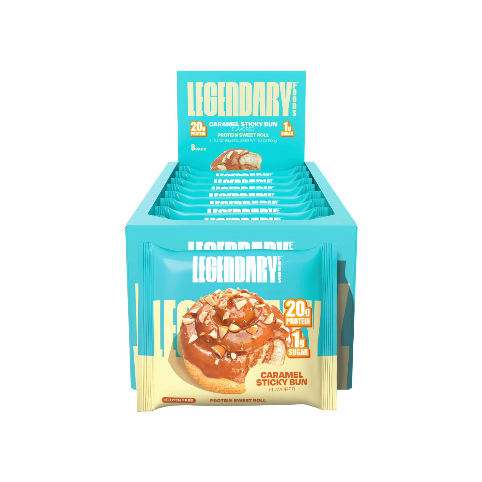 Legendary Protein Sweet Roll - Caramel Sticky Bun Legendary Protein Sweet Roll - Caramel Sticky Bun