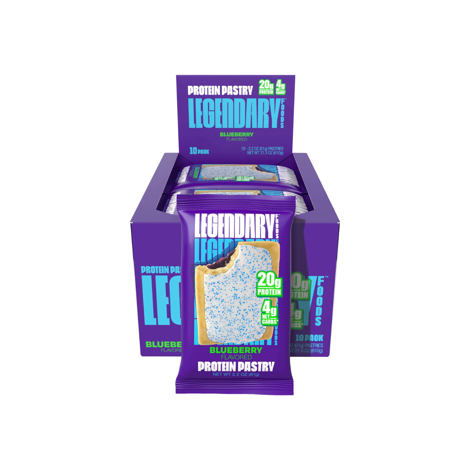 Legendary High Protein Pastry - Blueberry Legendary High Protein Pastry - Blueberry
