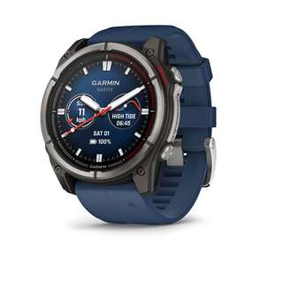 Garmin Quatix 8 Marine GPS Smartwatch - Blue (47mm)