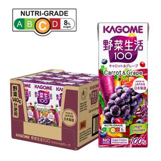 Kagome Yasai Seikatsu100 - Carrot and Grape
