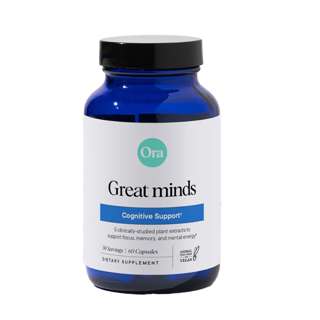 Ora Organic Great Minds Cognitive Support Capsules