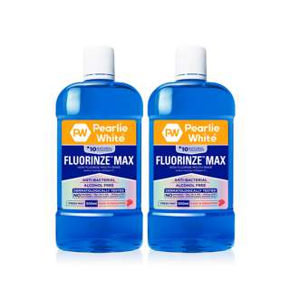 Pearlie White Fluorinze Max Mouth Rinse