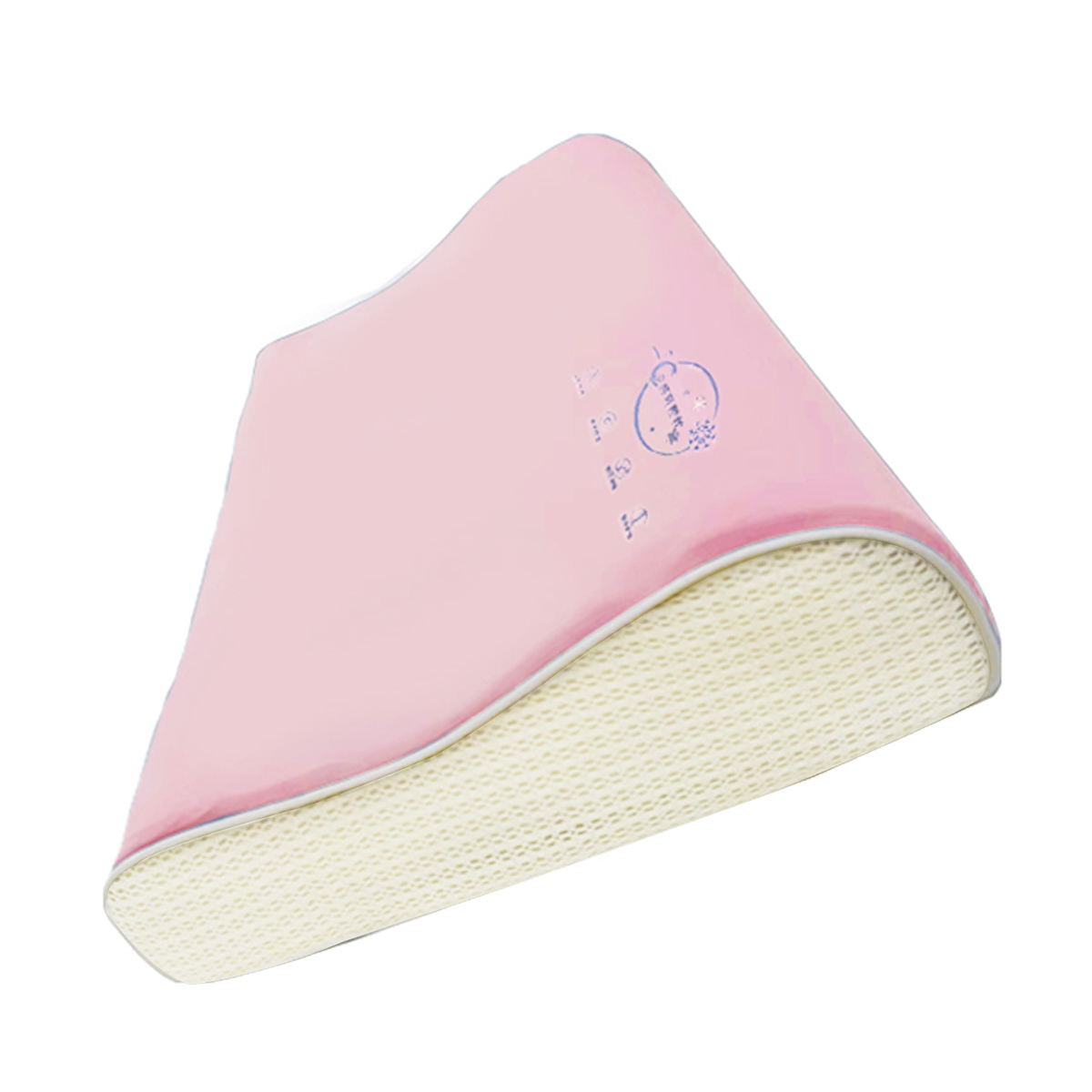 Sweet Home Latex Contour Pillow - Pink
