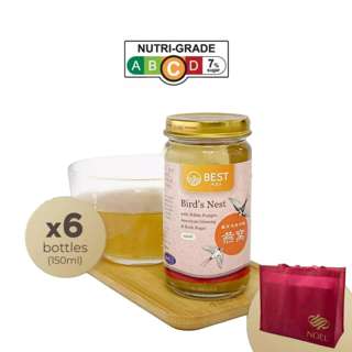 BEST Bird's Nest with White Fungus, Ginseng & Rock Sugar