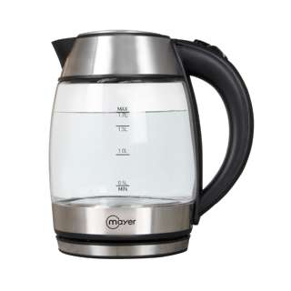 Mayer Electri Glass Kettle - 1.7L
