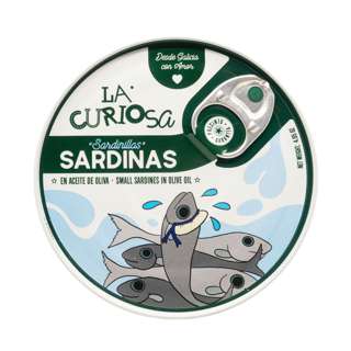 La Curiosa Small Sardines In Olive Oil - 14 to 16 Pieces La Curiosa Small Sardines In Olive Oil - 14 to 16 Pieces