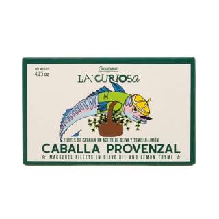 La Curiosa Mackerel Fillets In Olive Oil With Lemon Thyme La Curiosa Mackerel Fillets In Olive Oil With Lemon Thyme