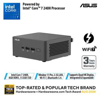 ASUS NUC 15 Pro C7-240H Intel Graphics 8G 512GB Win 11 Pro ASUS NUC 15 Pro C7-240H Intel Graphics 8G 512GB Win 11 Pro