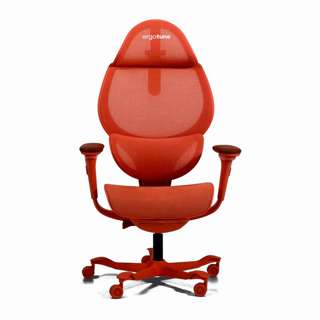 ErgoTune Vesby Ergonomic Chair - Coral Red