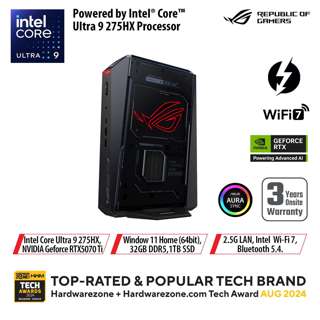 ROG NUC U9-275HX RTX5070Ti DDR5 32G 1TB Win 11 Home