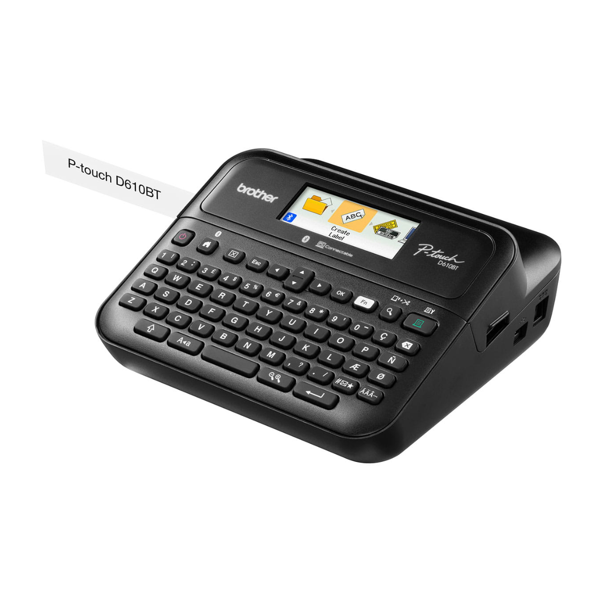 Brother Portable Label Printer - PT-D610BT Brother Portable Label Printer - PT-D610BT