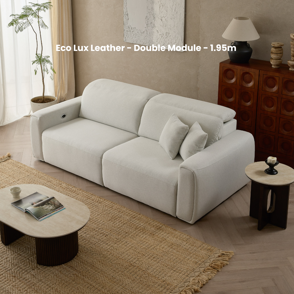 Son & Bear Anderson Sofa - Eco Lux - 1.95m Son & Bear Anderson Sofa - Eco Lux - 1.95m