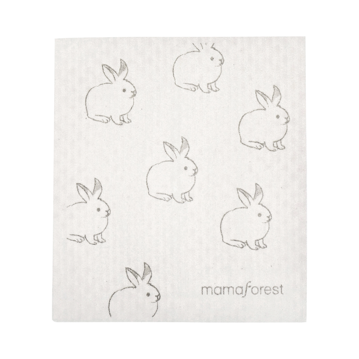 Mamaforest Cellulose Eco Dishcloth - Rabbit Mamaforest Cellulose Eco Dishcloth - Rabbit