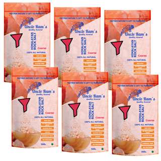 Uncle Ram's Himalayan Pink Salt - Coarse