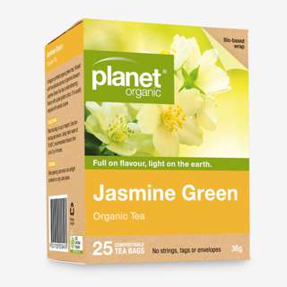 Planet Organic Jasmine Green Organic Tea Planet Organic Jasmine Green Organic Tea