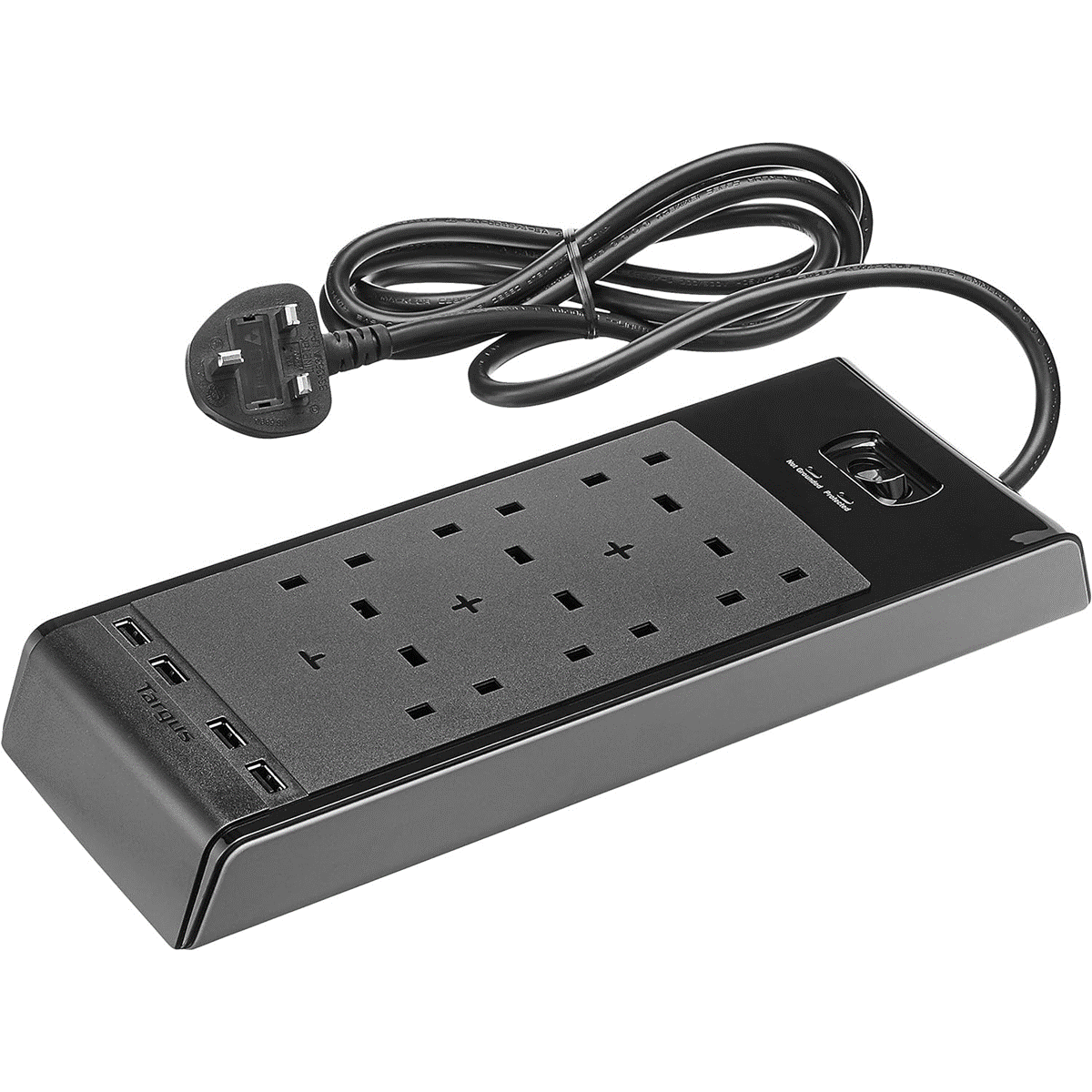 Targus "Smart Surge 6" With 4 USB Ports (UK)