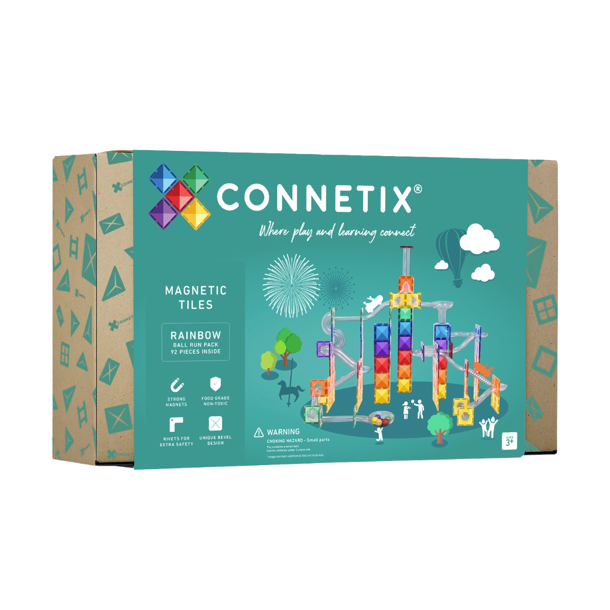 Connetix Run Pack - Ball (92 Piece)