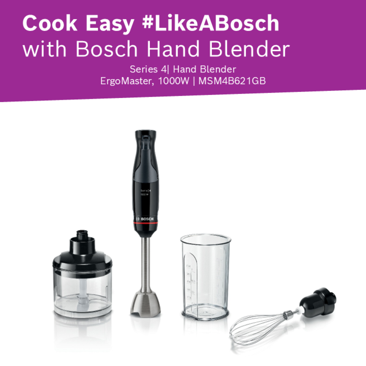 Bosch MSM4B621GB Hand Blender
