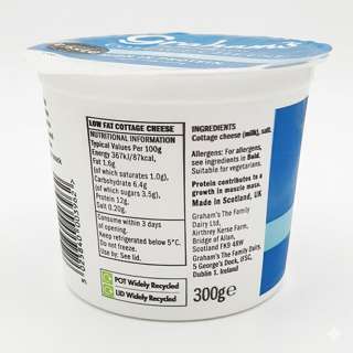 Grahams Family Dairy Low Fat Cottage Cheese Grahams Family Dairy Low Fat Cottage Cheese