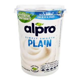 Alpro Simply Smooth Plain Yoghurt