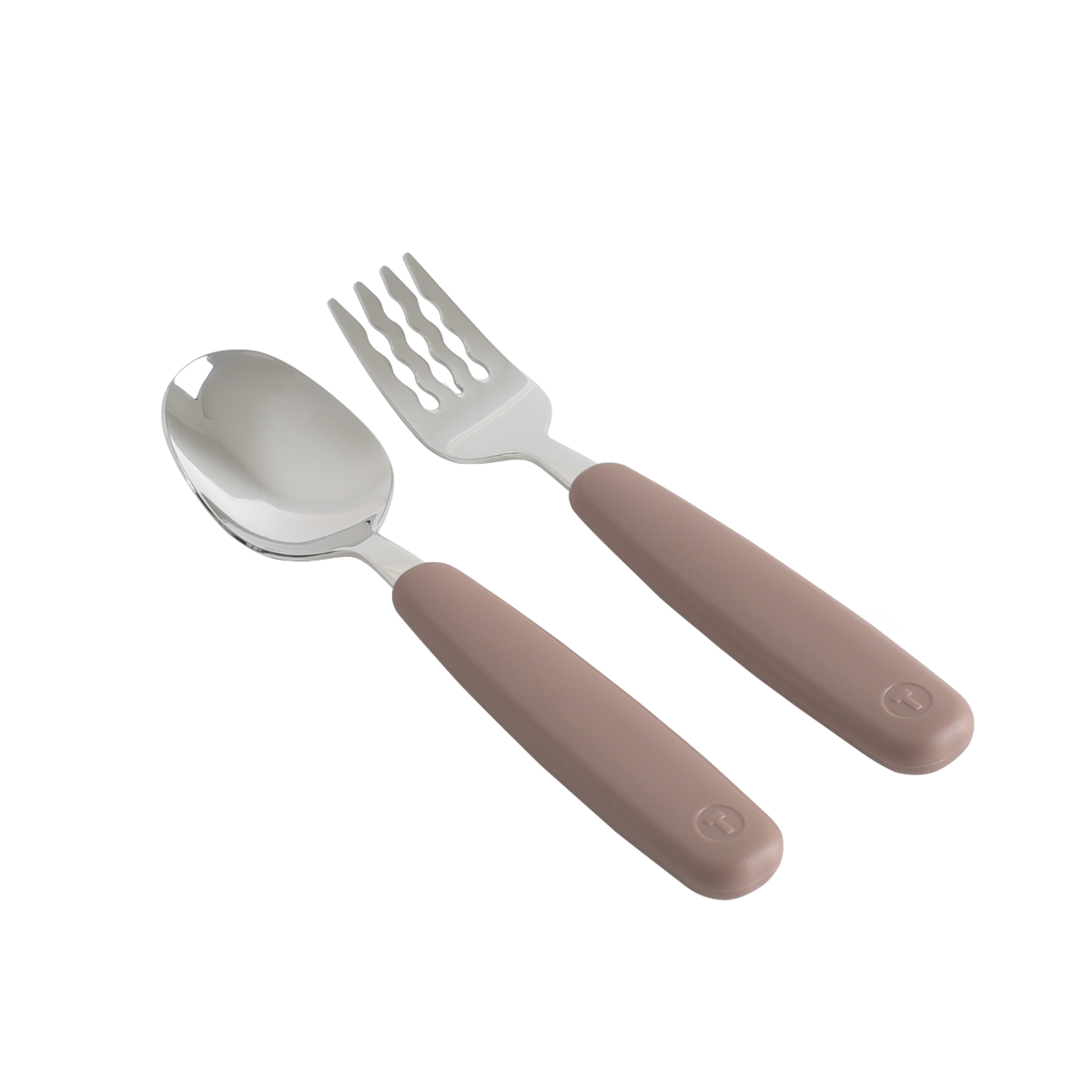 Tackaon Spoon & Fork Set with Case - Brown