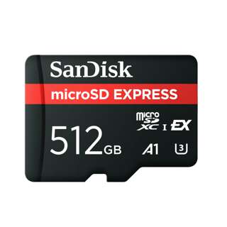 SanDisk Official MicroSD Express Card - 512GB