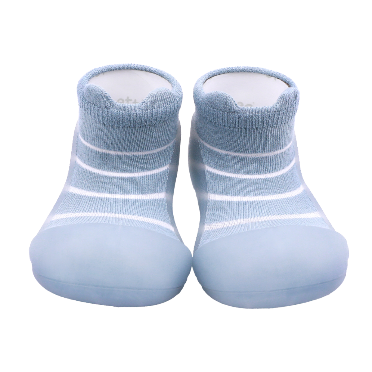 Attipas Baby Shoes - See Through Bear Blue (Size L, 125mm)