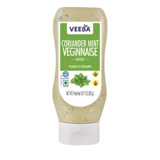 Veeba Coriender Mint Veginnaise Eggless Mayo (Tangy & Creamy) Veeba Coriender Mint Veginnaise Eggless Mayo (Tangy & Creamy)