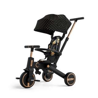 Maya & Friends Adventura 7-In-1 Compact Trike (Black)