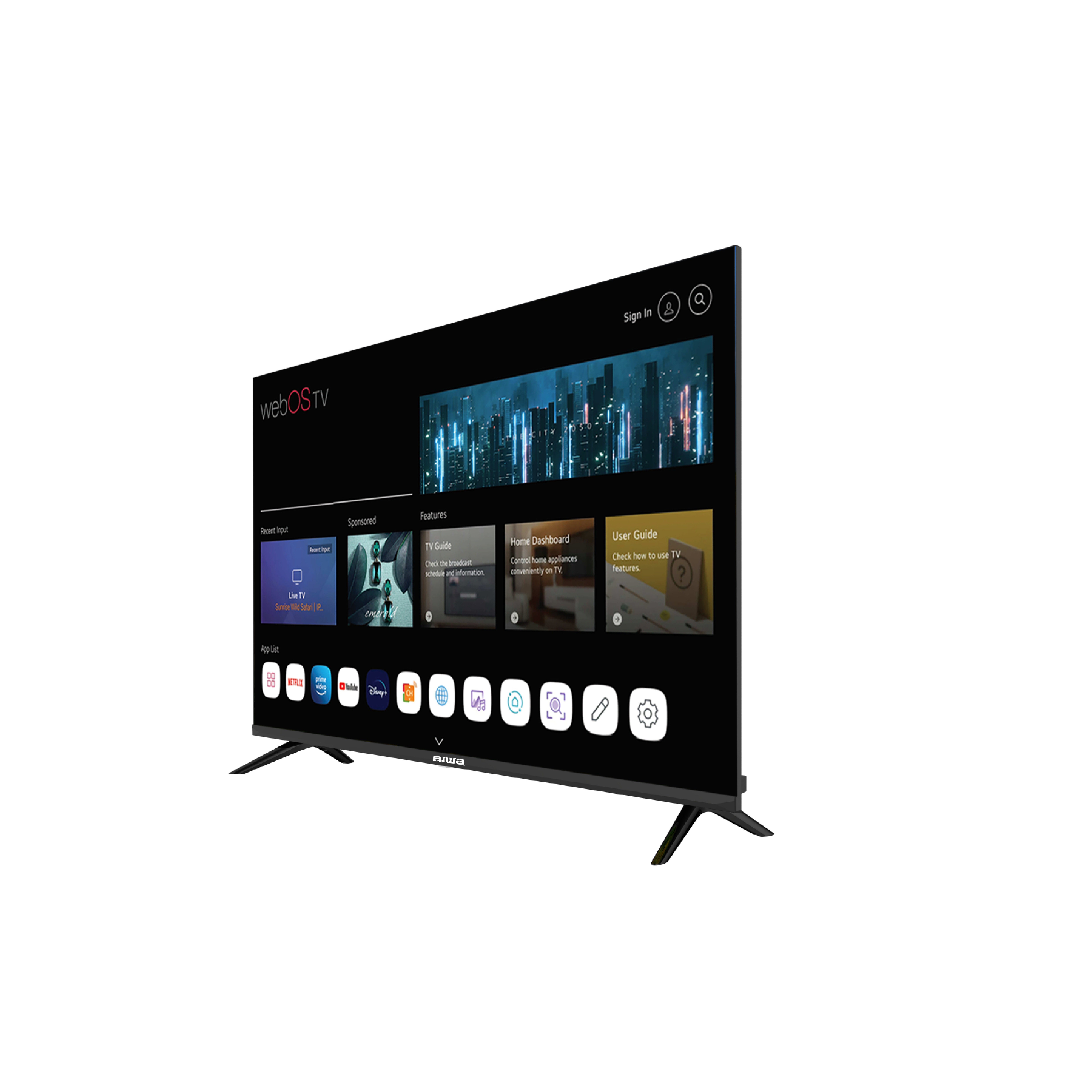 AIWA　４９インチ　4k FHD　TV 　動作品 愛知県　豊田市 AIWA TV-43UF10 [43インチ] 価格比較 - 価格.com