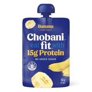 Chobani Fit Pouch Greek Yogurt - Banana