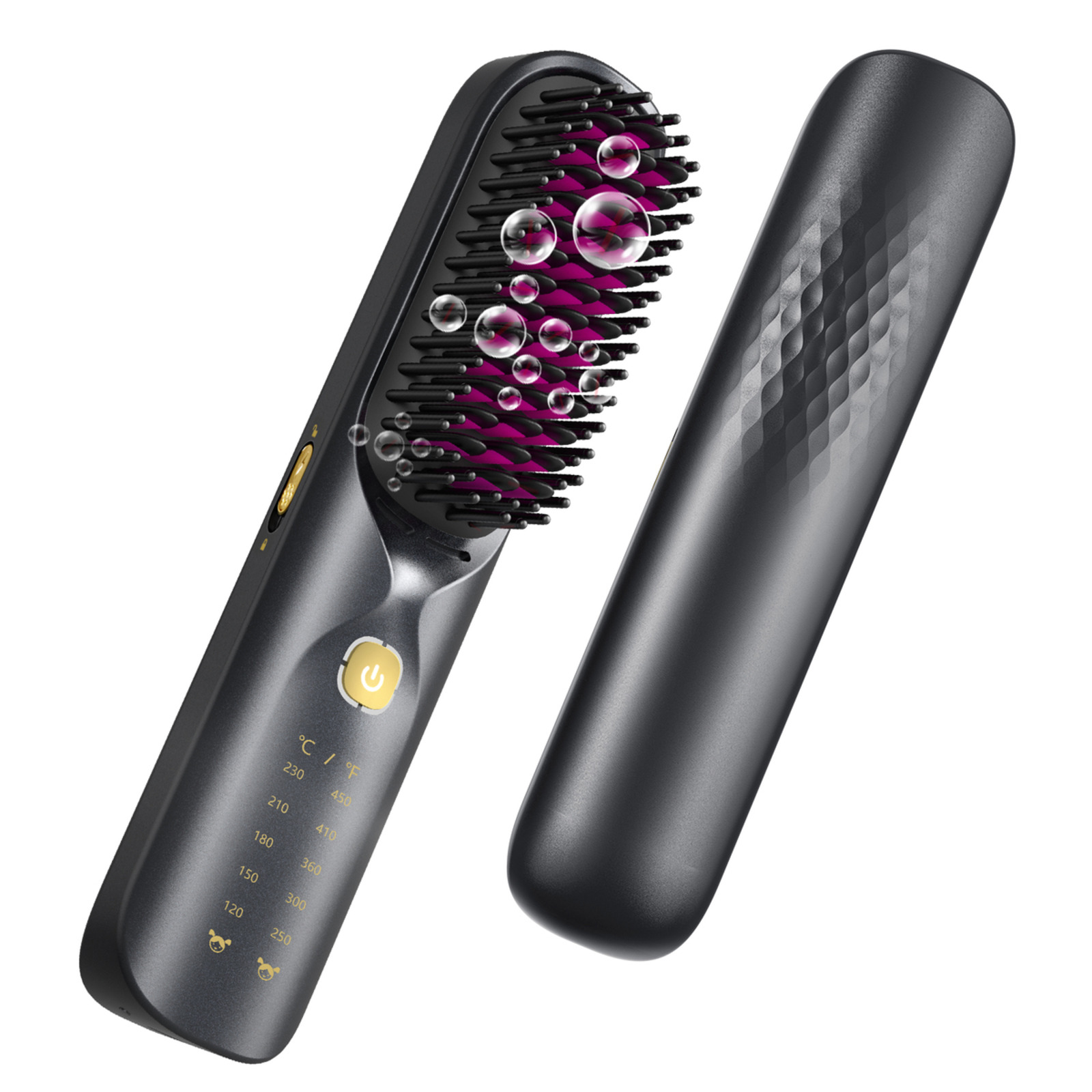 Bopcal Wireless Straight Hair Comb - Black | NTUC FairPrice