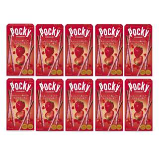 Glico Pocky Biscuit Sticks - Strawberry