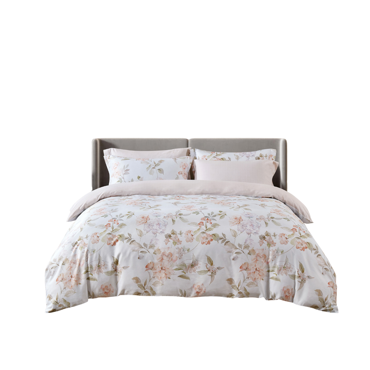 Epinova ELP2808 Lyosilk Printed 1200TC Fitted Set - Queen