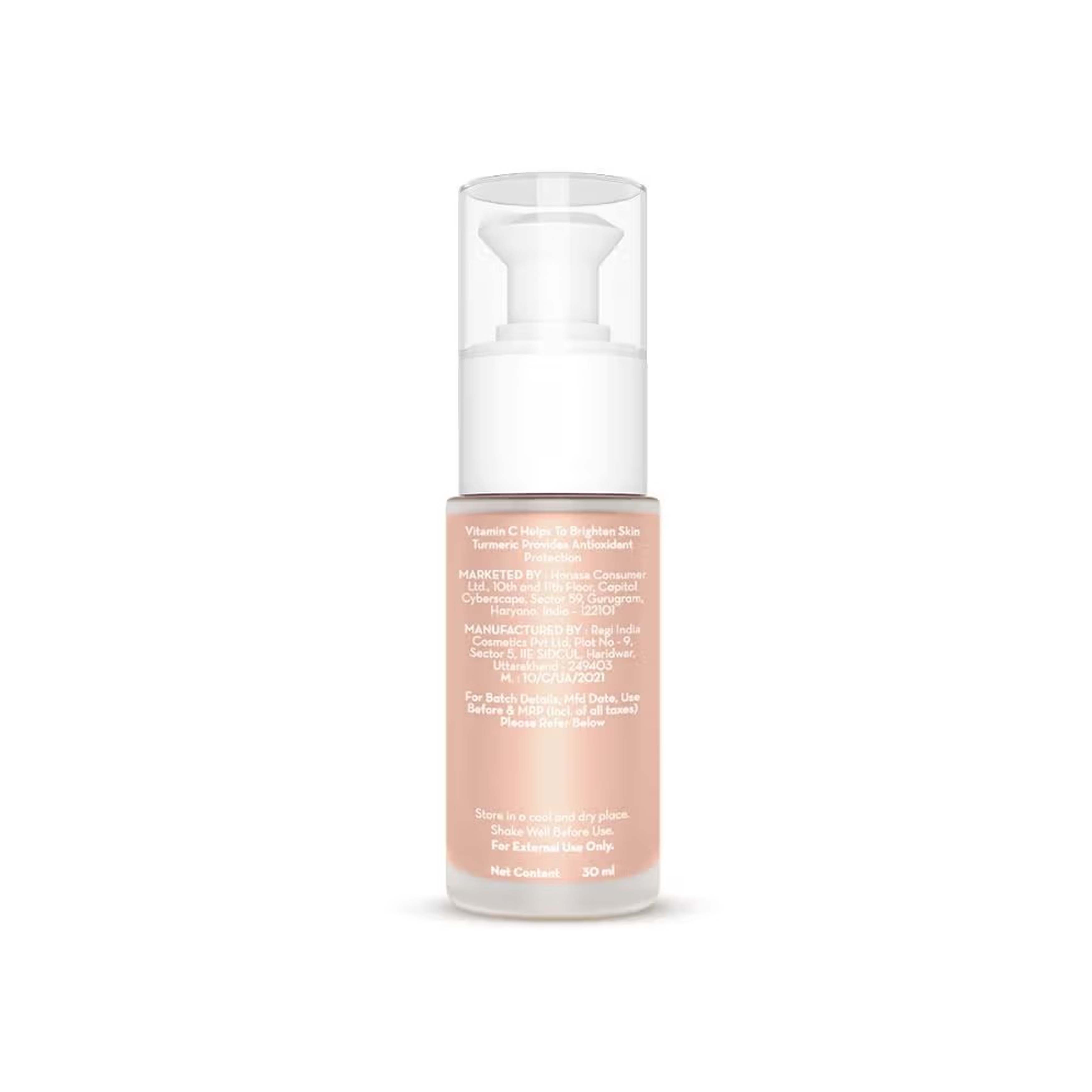 Mamaearth Hydra Glow Foundation 02 - Creme Glow | NTUC FairPrice