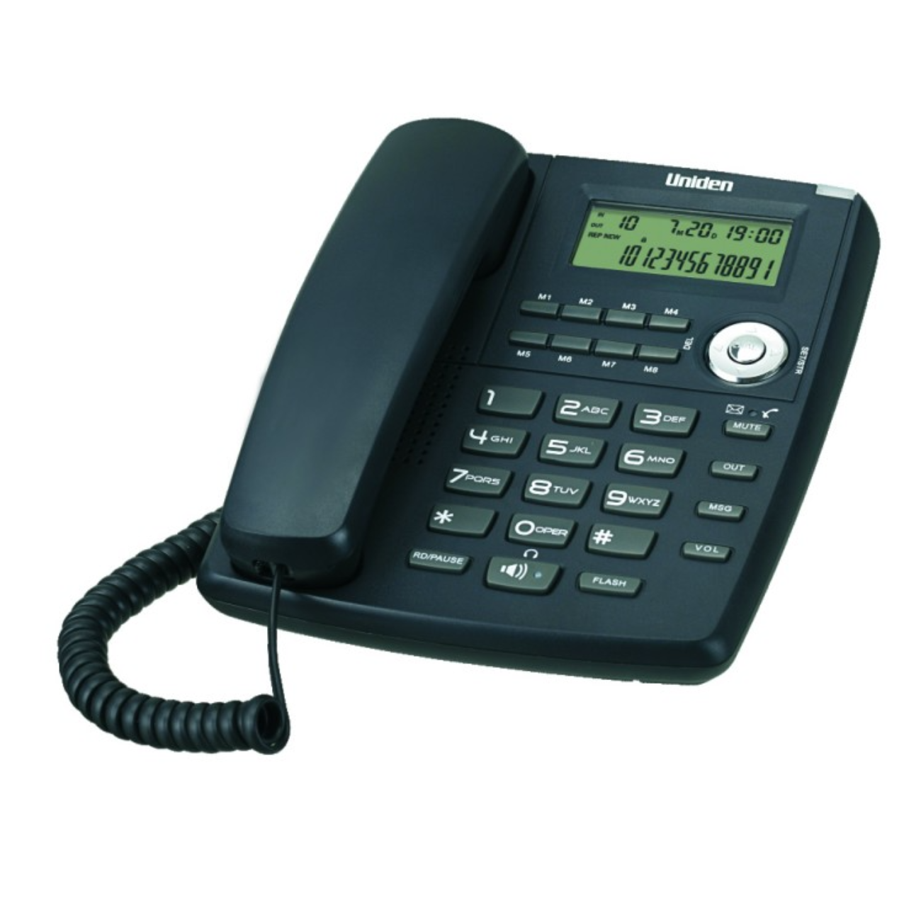 UNIDEN Deluxe CID Corded Phone (AS7401 BK) UNIDEN Deluxe CID Corded Phone (AS7401 BK)