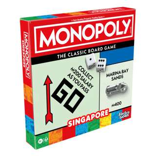 Monopoly Singapore Edition Board Game Monopoly Singapore Edition Board Game