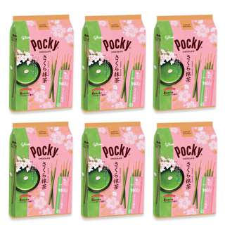 Glico Pocky Biscuit Sticks - Sakura Matcha