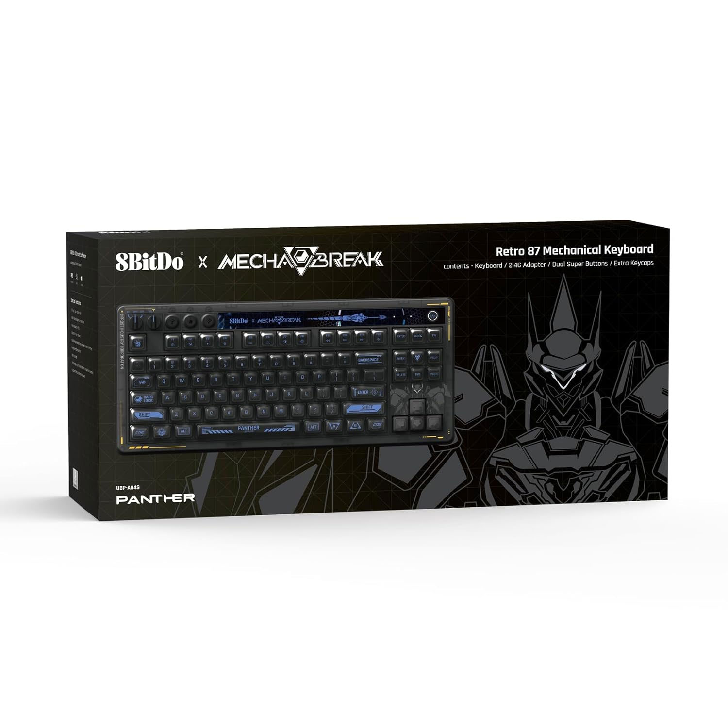 8BitDo Retro 87 Mechanical Keyboard - Mecha BREAK | NTUC FairPrice
