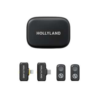 Hollyland Lark A1 Lavalier Invisible Microphone Combo Gray