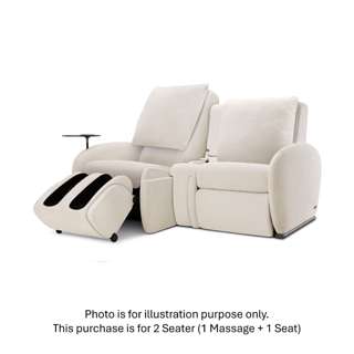 OSIM uDiva SOFA (Cream White) - 2 Seater (1 Massage + 1 Seat) OSIM uDiva SOFA (Cream White) - 2 Seater (1 Massage + 1 Seat)