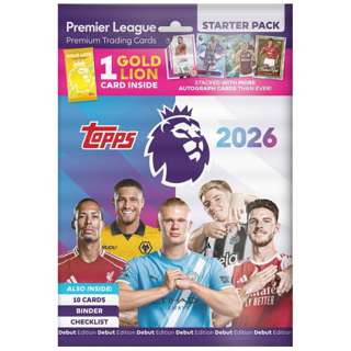 Topps Premier League Trading Cards - Starter Pack Topps Premier League Trading Cards - Starter Pack